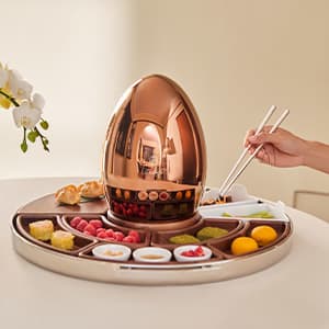 Christofle egg top